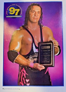 1997 Magazine Illustration Wrestler Bret Hart - Picture 1 of 1
