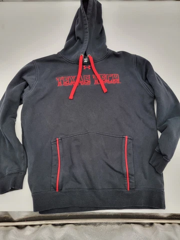 Texas Tech Red Raiders Under Armour Hoodie Sweatshirt Men's LG Cover