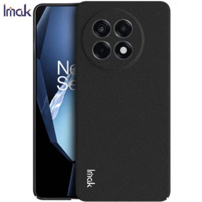 Imak For OnePlus 13R, Phone Case Sandy Feel Shell Black Hard PC Slim Cover - Image 1 of 4