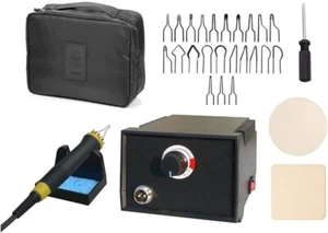 Electric Wood Burning Pen Tool Kit Set Professional Pyrography Machine Electric - Picture 1 of 7