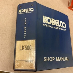 Kobelco LK500 SERVICIO DE TALLER REPARACIÓN MANUAL CARGADORA DE RUEDAS GUÍA SOLUCIÓN DE PROBLEMAS - Imagen 1 de 10