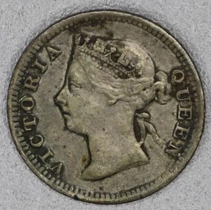 1901 Straights Settlement 5 Cent - 1 Year Type - FREE SHIP - Lot 227a - Picture 1 of 4