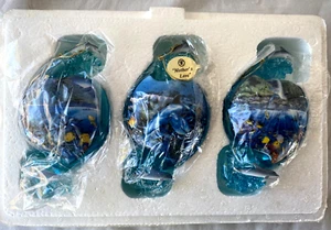 Bradford Editiona Above & Below Dolphin Whales Ornaments New LIM ED COA - Picture 1 of 4