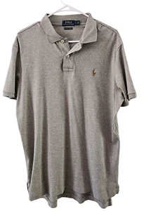 Polo Ralph Lauren Para Hombres Calce Clásico Tacto Suave Primavera Brezo Polo L - Imagen 1 de 2
