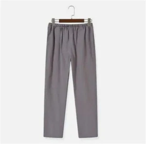 New Men's Cotton Shaolin Kung Fu Tai Chi Wushu Trousers Martial Arts Pants GIFT - Picture 1 of 26