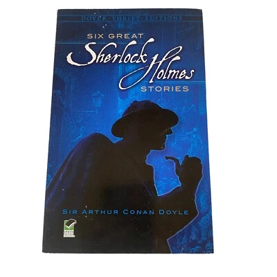 Six Great Sherlock Holmes Stories Sir Arthur Conan Doyle Book PB Mystery Crime - image 1 of 4
