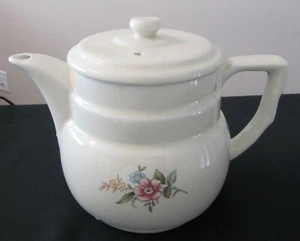 Enterprise Aluminum Dripolator Hall Pasture Rose Coffee Teapot 4 Cup - Picture 1 of 11