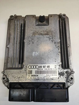 Unidad de control motor AUDI A8 D4 4.2 TDI V8 ECU 4H0907409 0281015766 Foto 1 de 4