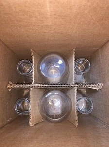 Pyrex 250mL Narrow Mouth Flasks 10 Pieces Non Graduated - Picture 1 of 8