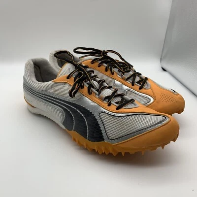 PUMA Men's Complete Ngong XC 3 Spike, Black/White/Silver/Russetorange, US 8 - Image 1 of 4