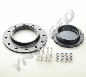 7618A Billet Aluminum Fuel Cell Cap Assembly for RCI Fuel Cells OD: 4" Black - Picture 1 of 5