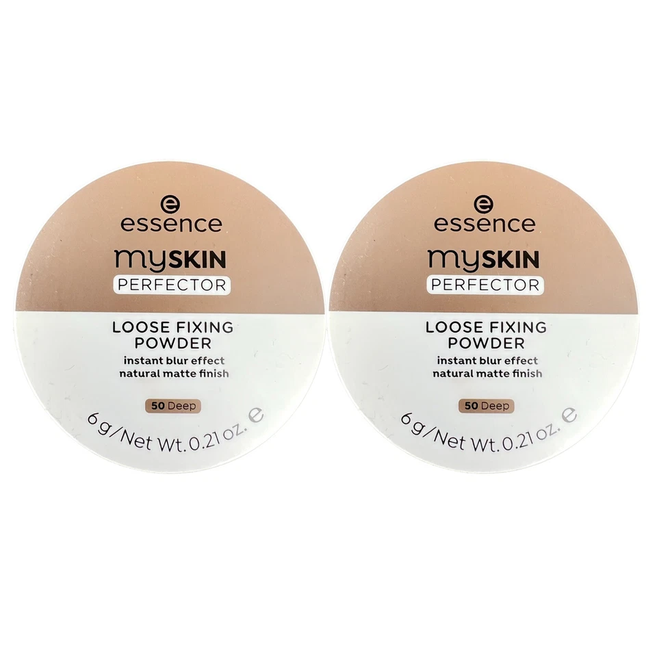 Essence Myskin Perfector Loose Fixing Powder 50 Deep (2 pack) - Image 1 of 1