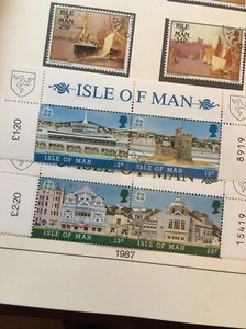 Isle of Man Stamps 1987 SG 344-347 Europa ‘87 Architecture USED - Picture 1 of 2