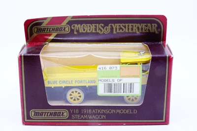 2822 Matchbox Models of Yesteryear Y-18 1918 Atkinson Model D Steam Wagon OVP - Bild 1 von 4