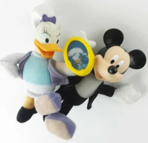 Dos juguetes Happy Meal 2001 Disney's House Mouse McDonald's Mickey and Daisy abiertos - Imagen 1 de 12