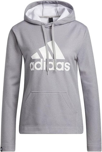 SACAI Adidas GG BOS Felpa con Cappuccio Donna Logo Felpa con Cappuccio Bambini Ragazze Grigio