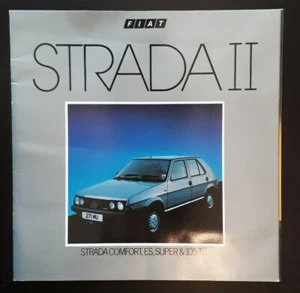 Fiat Strada II Brochure 1983 - Comfort ES Super 105 TC - Picture 1 of 3