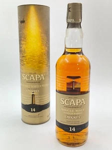 WHISKY SCAPA 14 YEARS OLD SINGLE MALT SCOTCH WHISKY ORKNEY 70cl. 40% in box - Foto 1 di 8