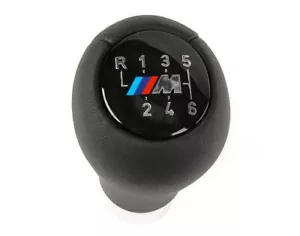 ZHP 6 Speed Shift Knob Fit For BMW E30 E36 E46 M3 ZHP Z4 3.0 E90 E91 E92 Leather - Picture 1 of 3