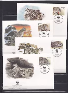 F1479 - Kyrgyzstan 1994 - FDC - Dieren/Animals (Wild Cats) - WWF/WNF - Bild 1 von 1