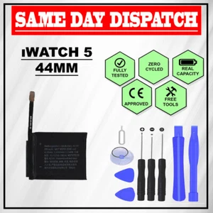 GENUINE IPARTS® Battery Replacement for Apple iWatch Series 5 44mm with tools - Picture 1 of 1