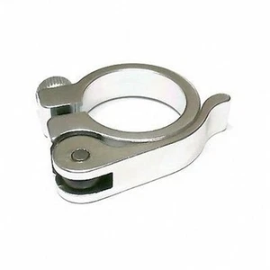 KREX Alloy QR Seatpost Clamp, 34.9mm, 42g, Silver, H67 - Picture 1 of 1