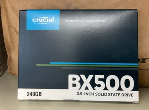 NEW CRUCIAL 240GB SSD SOLID STATE DRIVE 2.5 INCH SATA III - Bild 1 von 1
