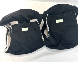 Two Pairs Of Make Dog Belly Band Pee Pants Wegreeco And Paw Parents Size L - Picture 1 of 4