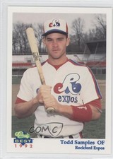 1992 Classic Best Rockford Expos Todd Samples #25