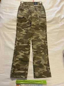 George Elastic Waist Cargo Jogger Pants Boys Sizes XS Camouflage - Picture 1 of 7