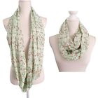 New Women's Fabric Infinity Scarf Cowl Snood Made In Australia