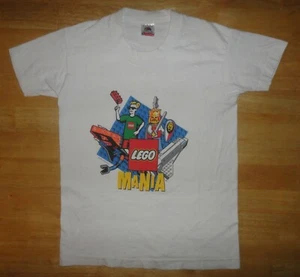 1995 LEGO Mania It's Building Like Crazy Single Stitch Shirt Youth M Vintage 90s - Picture 1 of 10