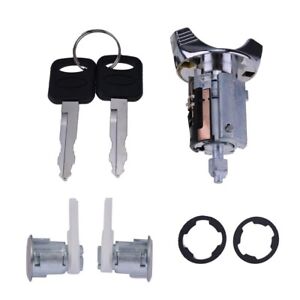 Perfect FIT IGNITION & DOOR LOCK CYLINDER SET for Ford Pickup F150/250/350