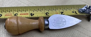Vintage-Advertising Parmesan Cheese Knife wood handle made in Italy #A11 - Picture 1 of 5
