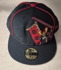 Vintage Mens NEW ERA 59FIFTY Size 7 7/8 Wool Samurai The Legend Series - Picture 1 of 10