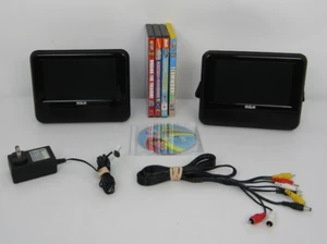 RCA DRC69705 DVD Player (7") Dual Screen Mobile System - Picture 1 of 24
