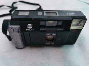 Minolta AFZ Autofokus Objektiv 35mm Kamera Füllblitzmodus Sequenzieller Modus schwarz - Bild 1 von 6