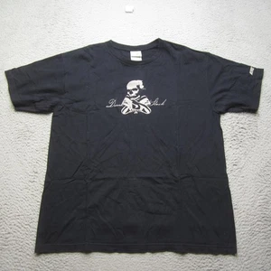 Vintage Nike SB Shirt Men XL Black Dunk Stock Skull Skateboarding Skater Y2K ^ - Picture 1 of 10