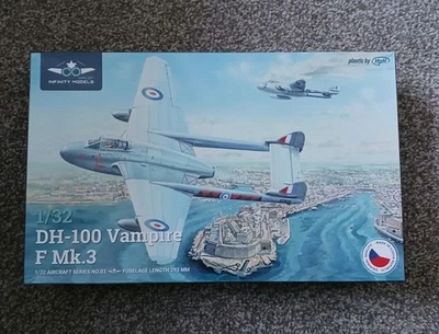 Infinity Models 1/32 DH-100 Vampire - Image 1 of 4