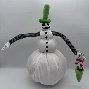 Disney Nightmare Before Christmas Jack Skellington Schneemann animiert Plüsch Spins - Bild 1 von 11