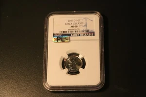 2011 D ROOSEVELT DIME NGC MS68 PL MAC FINEST REGISTRY - Picture 1 of 2