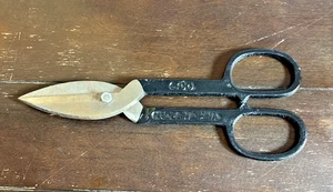 Vintage 12" Tin Snips No. 300 Metal Shears Scissors Tin Snips Made In China - Picture 1 of 8