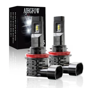 H9 H11 LED Headlight Super Bright Bulbs 6500K 300000LM HIGH/LOW BEAM Kit White - Picture 1 of 13