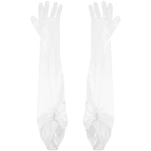 1 Par Elegantes Guantes de Boda Guantes de Malla para Novia Guantes Mujer Guantes de Novia - Imagen 1 de 12