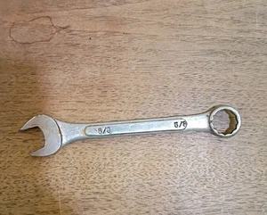 Wrench - 5/8" Combination Wrench Drop Forged Taiwan Vintage - Bild 1 von 6