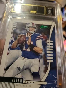 2018 Absolute Josh Allen #7 Green - Picture 1 of 5