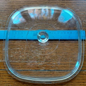 Vintage Pyrex Replacement Casserole Glass Lid Only A12C Clear Glass  A-12-C - Picture 1 of 10
