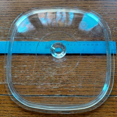 Vintage Pyrex Replacement Casserole Glass Lid Only A12C Clear Glass  A-12-C - Image 1 of 4
