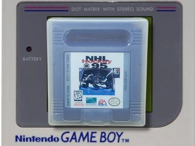 1995 Nintendo GameBoy NHL Hockey 95 Video Game Cartridge - Image 1 of 4