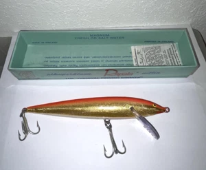 Vintage Rapala Magnum Floating MAG-18 GFR 7" Angelköder Finnland mit Box - schön - Bild 1 von 5